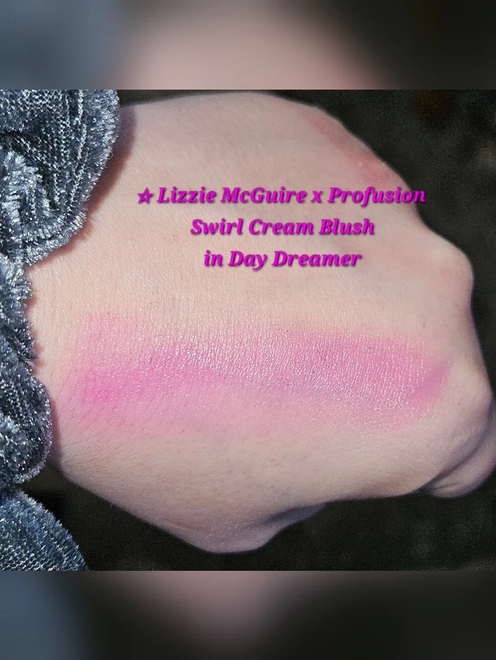 Profusion Cosmetics x Lizzie McGuire Swirl Cream Blush - Day Dreamer BNIB